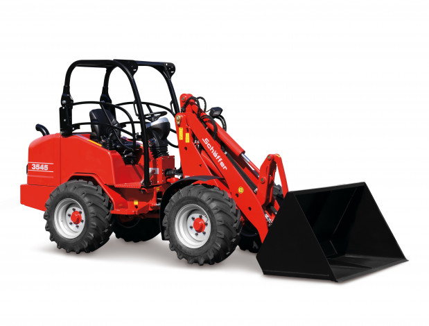 Обои картинки фото техника, фронтальные погрузчики, schaffer