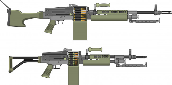 Обои картинки фото рисованное, армия, автомат