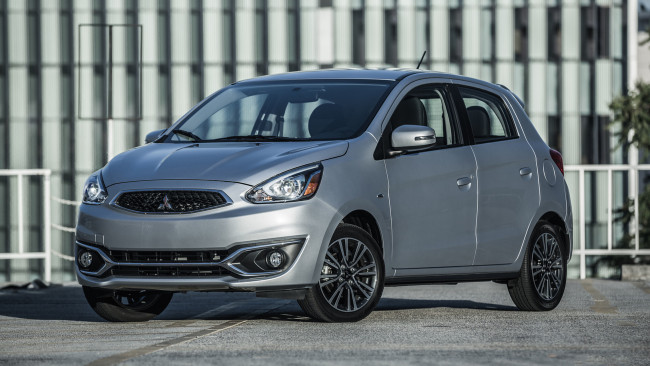 Обои картинки фото mitsubishi mirage 2018, автомобили, mitsubishi, 2018, mirage