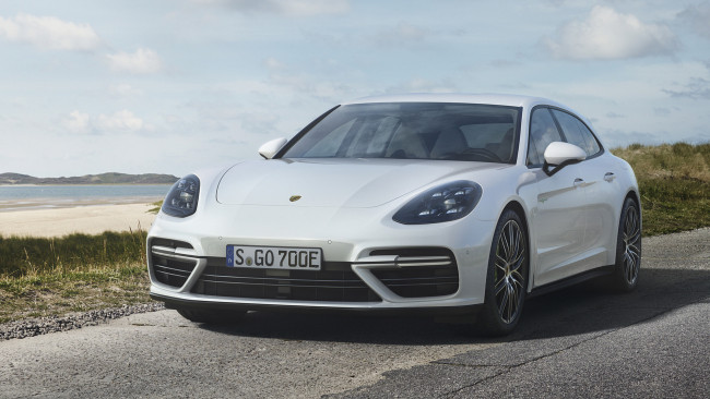 Обои картинки фото porsche panamera turbo s-e hybrid sport turismo 2018, автомобили, porsche, 2018, sport, turismo, hybrid, s-e, turbo, panamera