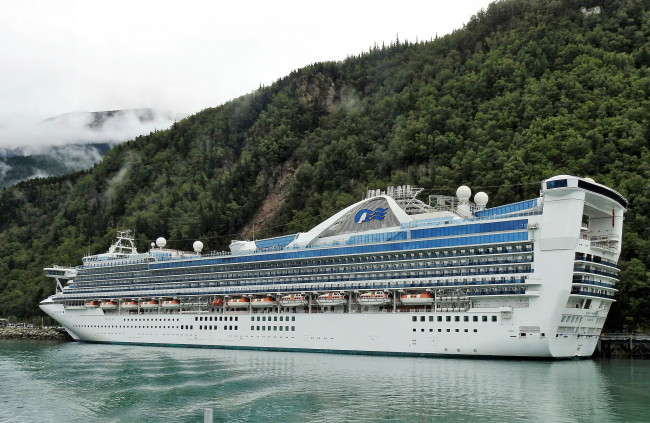 Обои картинки фото star princess, корабли, лайнеры, круиз, лайнер