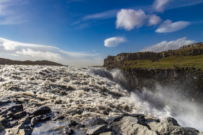 Обои картинки фото природа, водопады, простор
