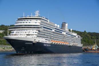 Картинка koningsdam корабли лайнеры круиз лайнер
