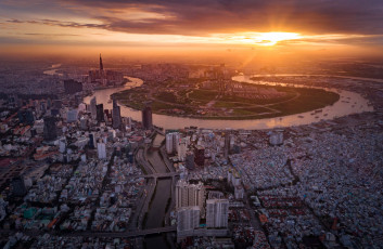 Картинка saigon города -+панорамы простор