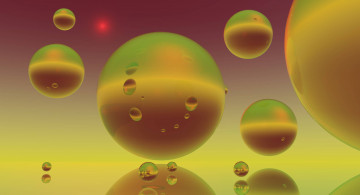 Картинка 3д+графика шары+ balls шары фон