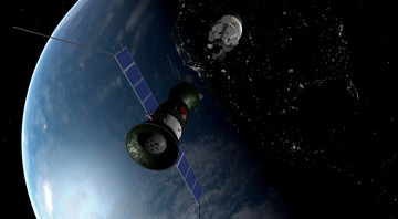 Картинка 3д+графика космические+корабли +звездолеты+ spaceships +starships галактики вселенная полет космический корабль