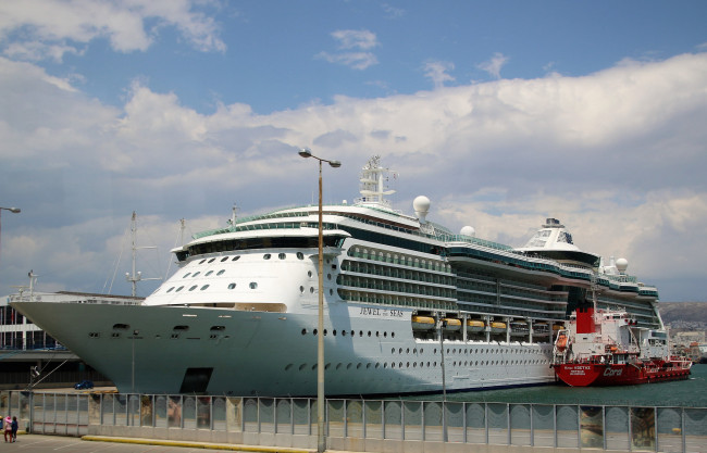 Обои картинки фото jewel of the seas, корабли, лайнеры, лайнер, круиз