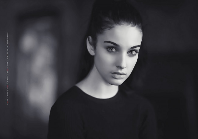 Обои картинки фото календари, компьютерный дизайн, 2019, calendar, модель, взгляд, девушка, женщина