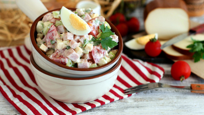 Обои картинки фото еда, салаты,  закуски, салат