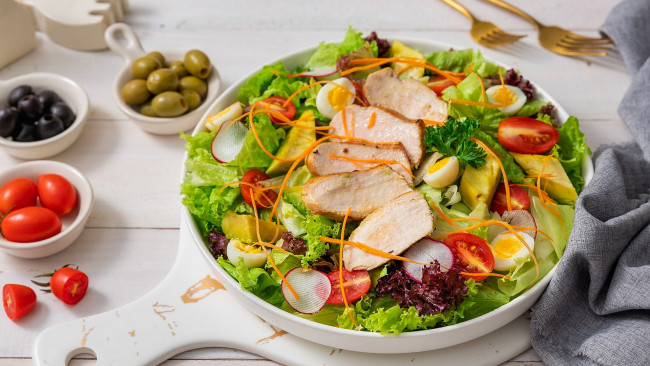 Обои картинки фото еда, салаты,  закуски, салат