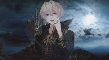 Картинка аниме животные +существа вампир