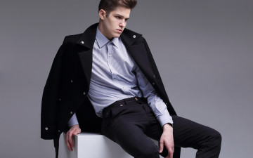 Картинка мужчины -unsort брюнет рубашка пиджак модель