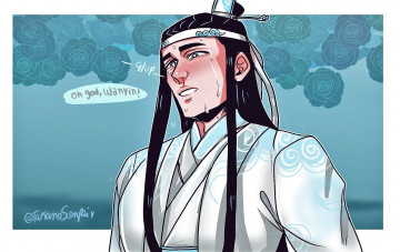 Картинка аниме mo+dao+zu+shi лань сичень