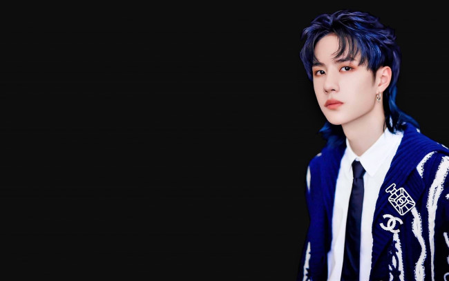 Обои картинки фото мужчины, wang yi bo, актер, певец, пиджак, галстук