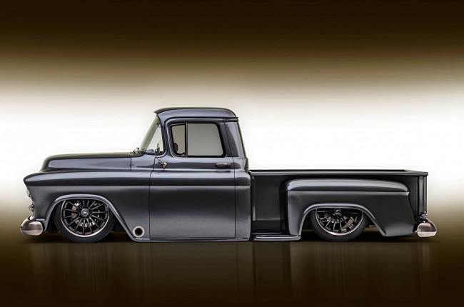 Обои картинки фото автомобили, custom pick-up, chevrolet