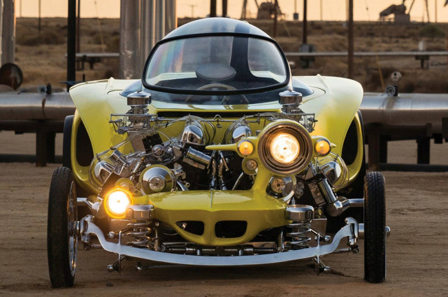 Обои картинки фото автомобили, custom classic car, custom