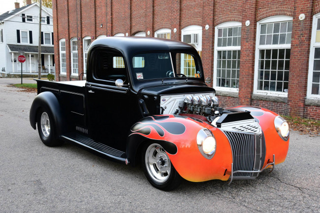 Обои картинки фото автомобили, custom pick-up, custom, classic, car