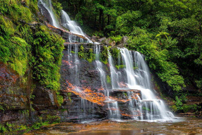 Обои картинки фото australia, природа, водопады