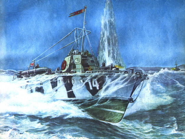 Обои картинки фото корабли, рисованные