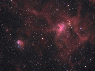 Картинка паук муха космос галактики туманности