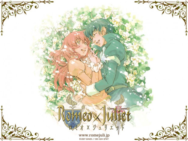 Обои картинки фото аниме, romeo, juliet