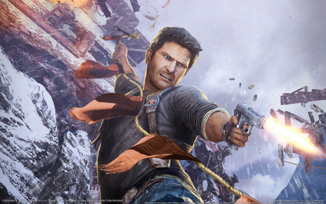 Обои картинки фото uncharted, among, thieves, видео, игры