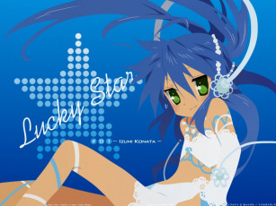 Картинка аниме lucky star