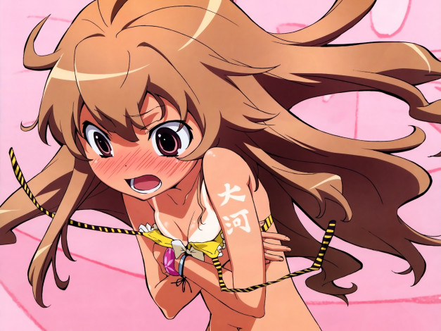 Обои картинки фото аниме, toradora