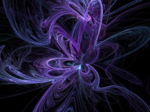 Картинка 3д графика abstract абстракции тёмный узор