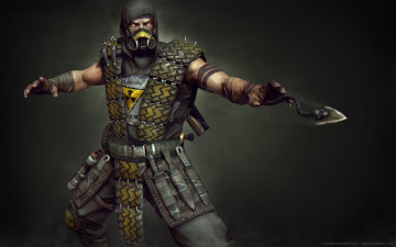 Картинка авт alexander stepanchikov 3д графика fantasy фантазия mortal kombat scorpion