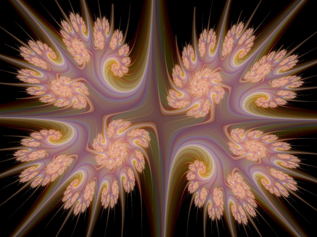 Обои картинки фото 3д, графика, fractal, фракталы, тёмный, узор