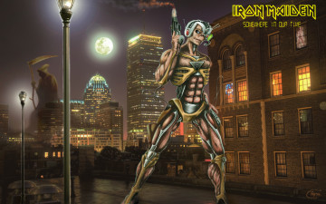 Картинка iron maiden музыка