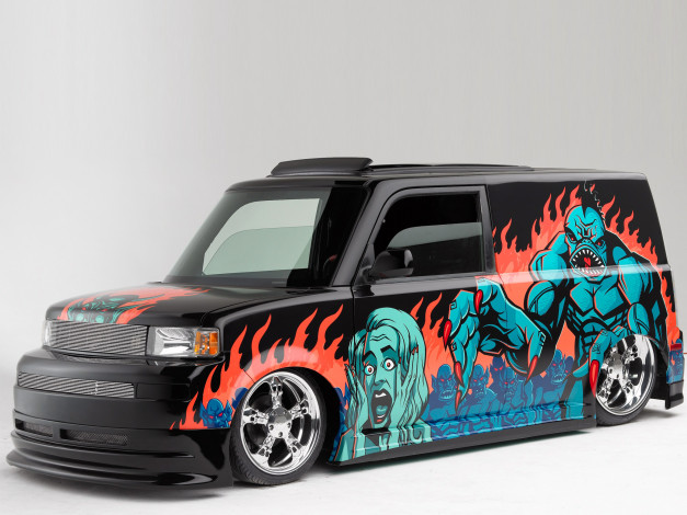 Обои картинки фото автомобили, scion, auto