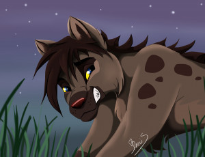 Картинка рисованные животные сказочные мифические волк