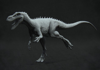 Картинка 3д графика animals животные динозавр