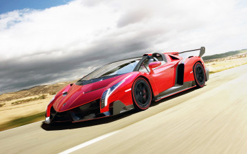 Картинка автомобили lamborghini roadster veneno 2014