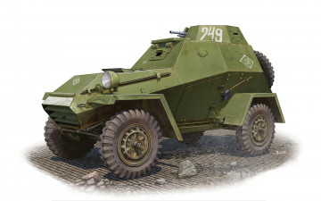 Картинка рисованные армия броневик