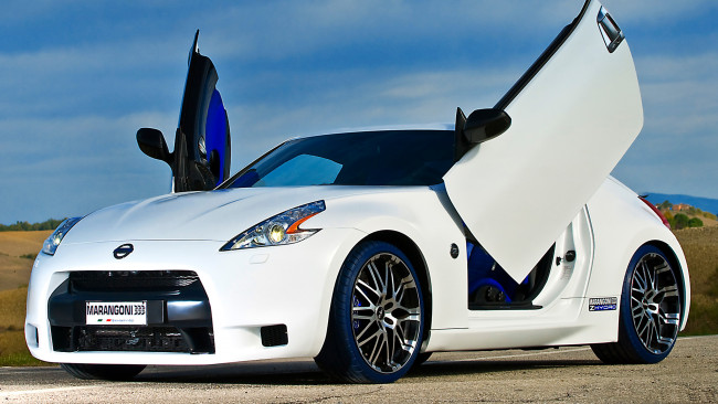 Обои картинки фото nissan, 370z, автомобили, datsun, motor, co, ltd, легковые, коммерческие, Япония