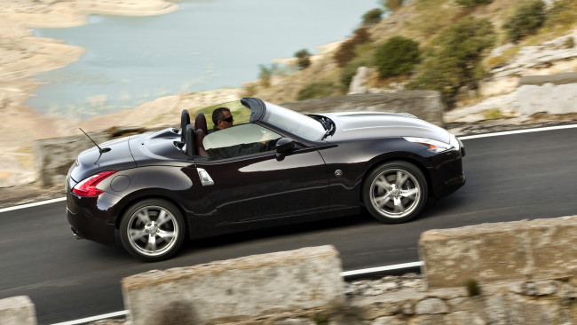 Обои картинки фото nissan, 370z, автомобили, datsun, Япония, легковые, коммерческие, motor, co, ltd