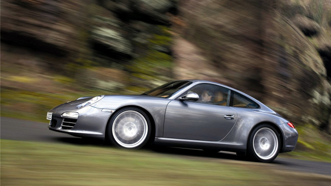 Обои картинки фото porsche, 911, carrera, автомобили, германия, элитные, спортивные, dr, ing, h, c, f, ag