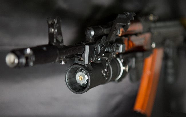 Обои картинки фото оружие, автоматы, подствольник