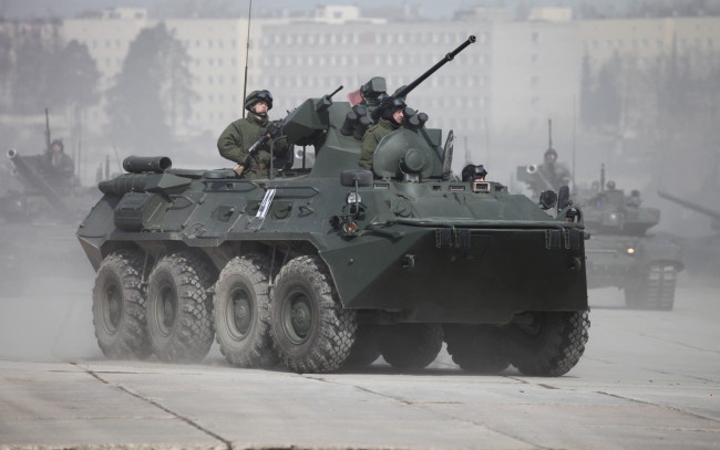 Обои картинки фото техника, военная, бтр