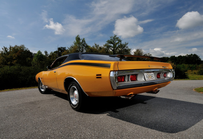Обои картинки фото автомобили, dodge, 1971, charger