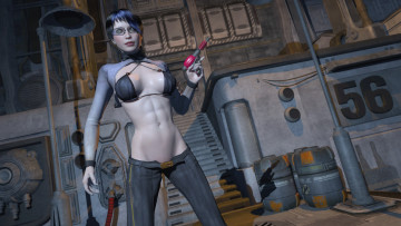 Картинка 3д+графика фантазия+ fantasy фон взгляд девушка