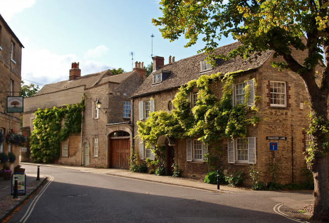 Обои картинки фото города, - здания,  дома, оксфорд, великобритания, дома