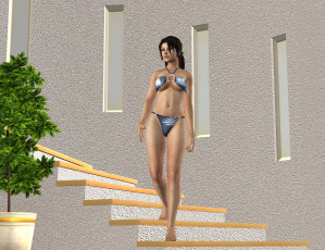 Картинка 3д+графика люди+ people фон взгляд девушка