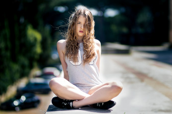 Картинка девушки -unsort+ брюнетки +шатенки лицо взгляд