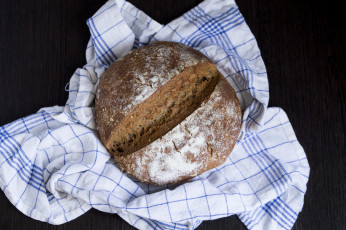 Картинка еда хлеб +выпечка каравай