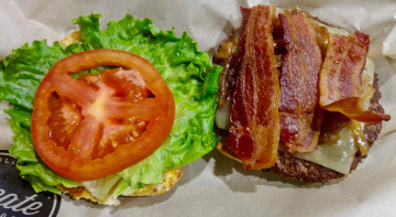 Картинка еда бутерброды +гамбургеры +канапе бутер