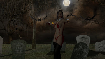 Картинка 3д+графика праздники+ holidays взгляд девушка фон